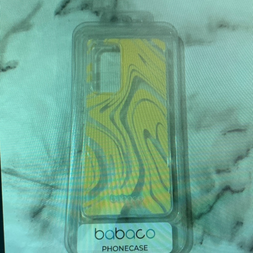 Yellow Swirl Phone Case